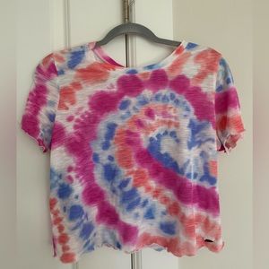 hollister tie-dye t-shirt